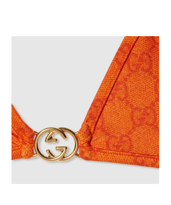 GUCCI GG SUPREME-PRINT BIKINI SET