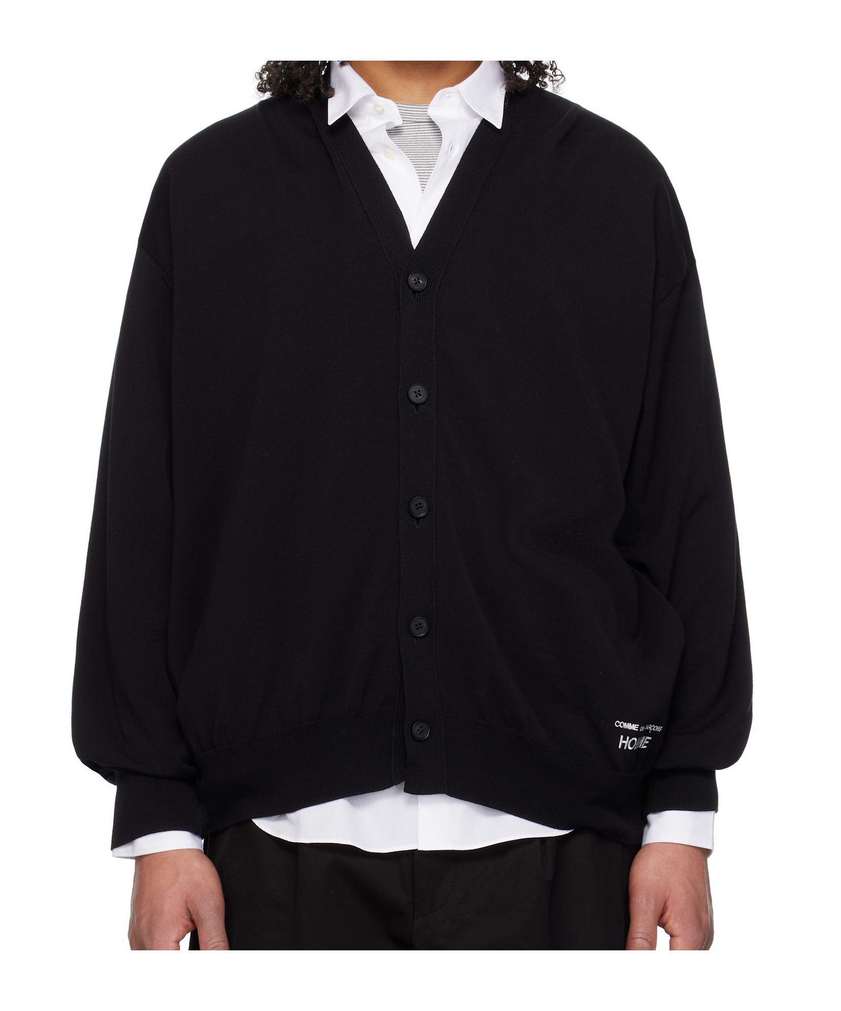 Comme Des Garçons V-neck Cardigan
