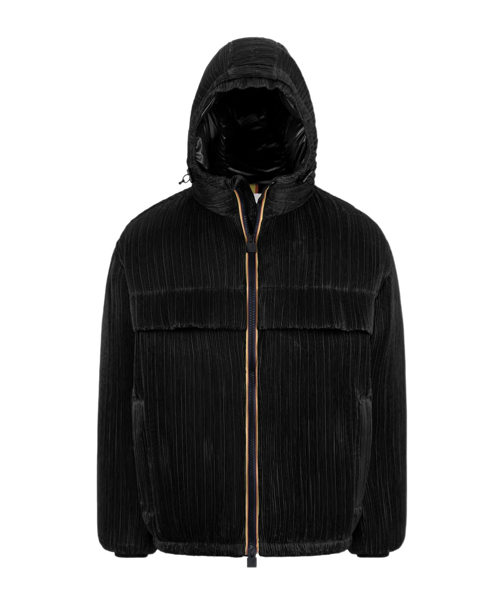 K-way Claudeny Plisse Thermo Heavy In Black