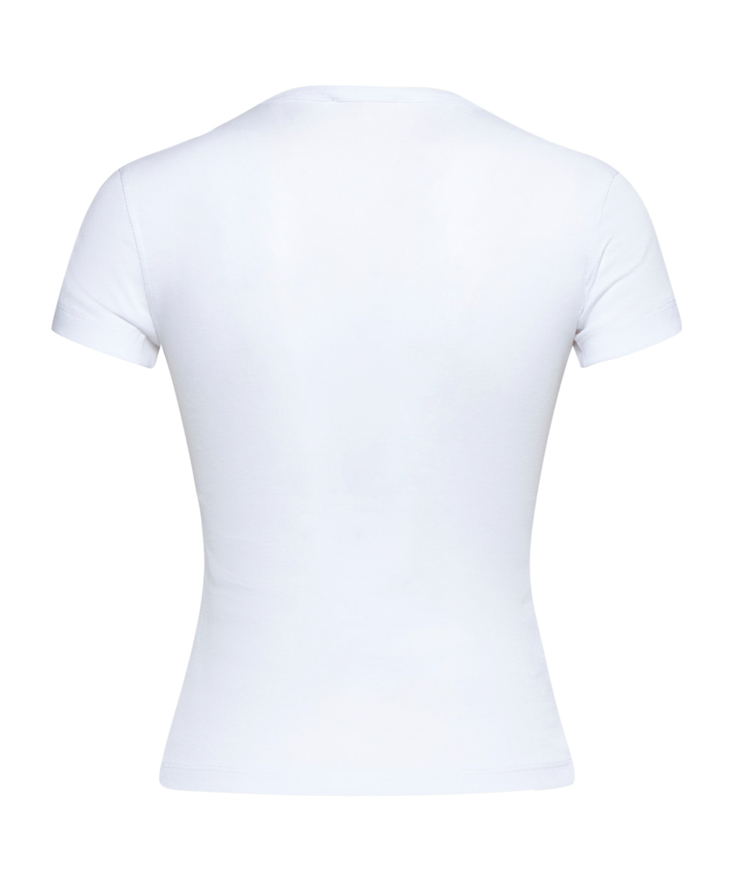 Shop Wardrobe.nyc Round Neck Short Sleeve T-shirt