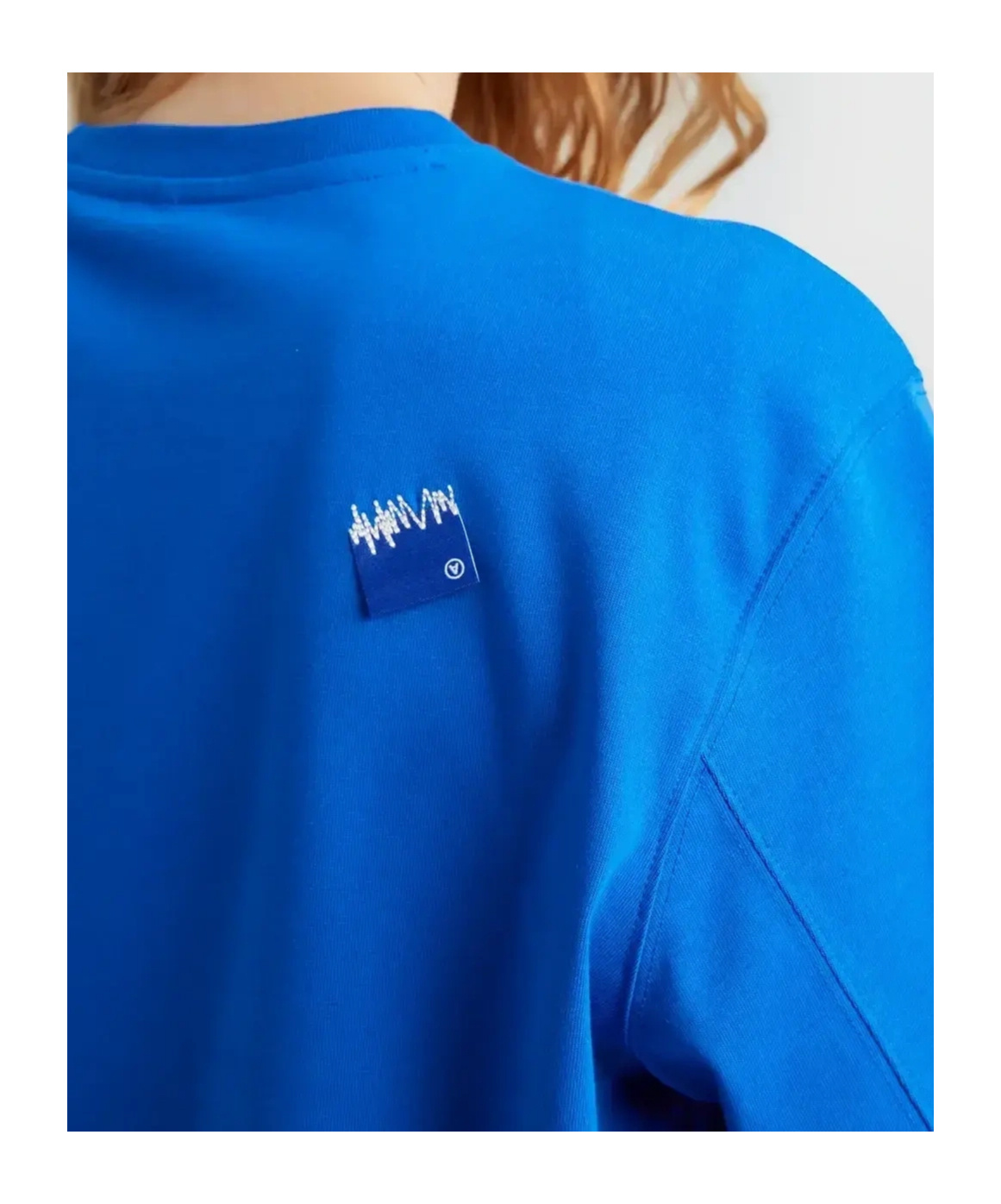 Ader Error Trs Tag T-shirt In Blue
