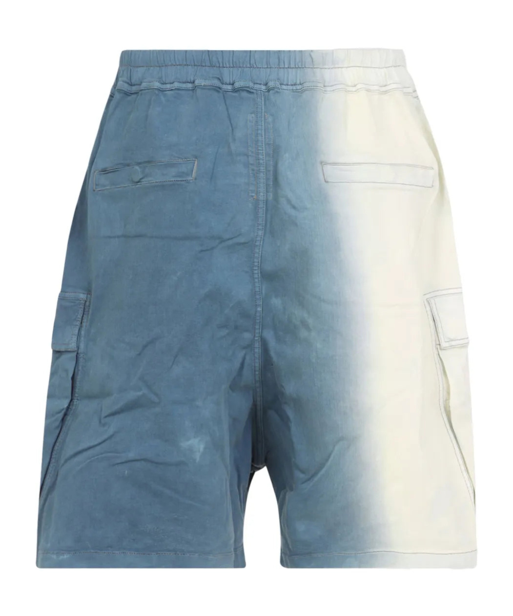 Shop Rick Owens Drkshdw Cargobela Shorts In Blue