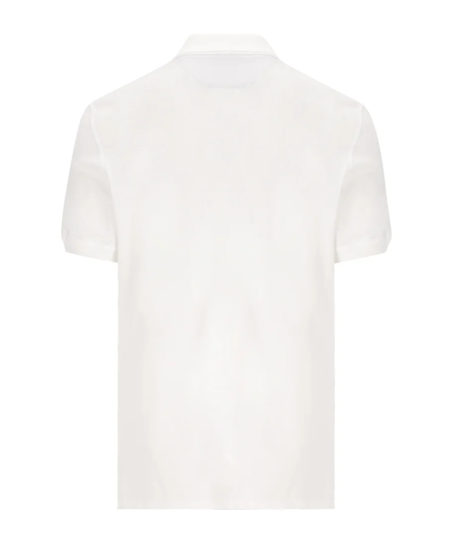 BRUNELLO CUCINELLI LOGO-PRINT POLO SHIRT