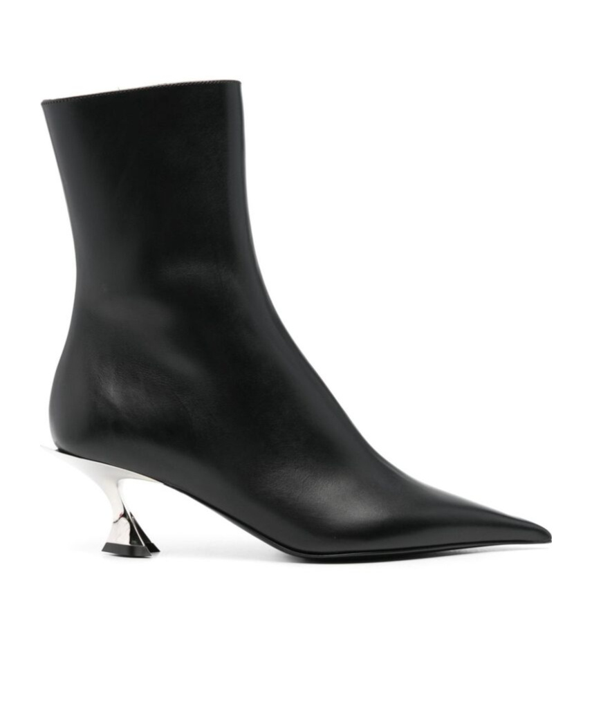 MUGLER HIGH-HEELED SHORT BOOTS 