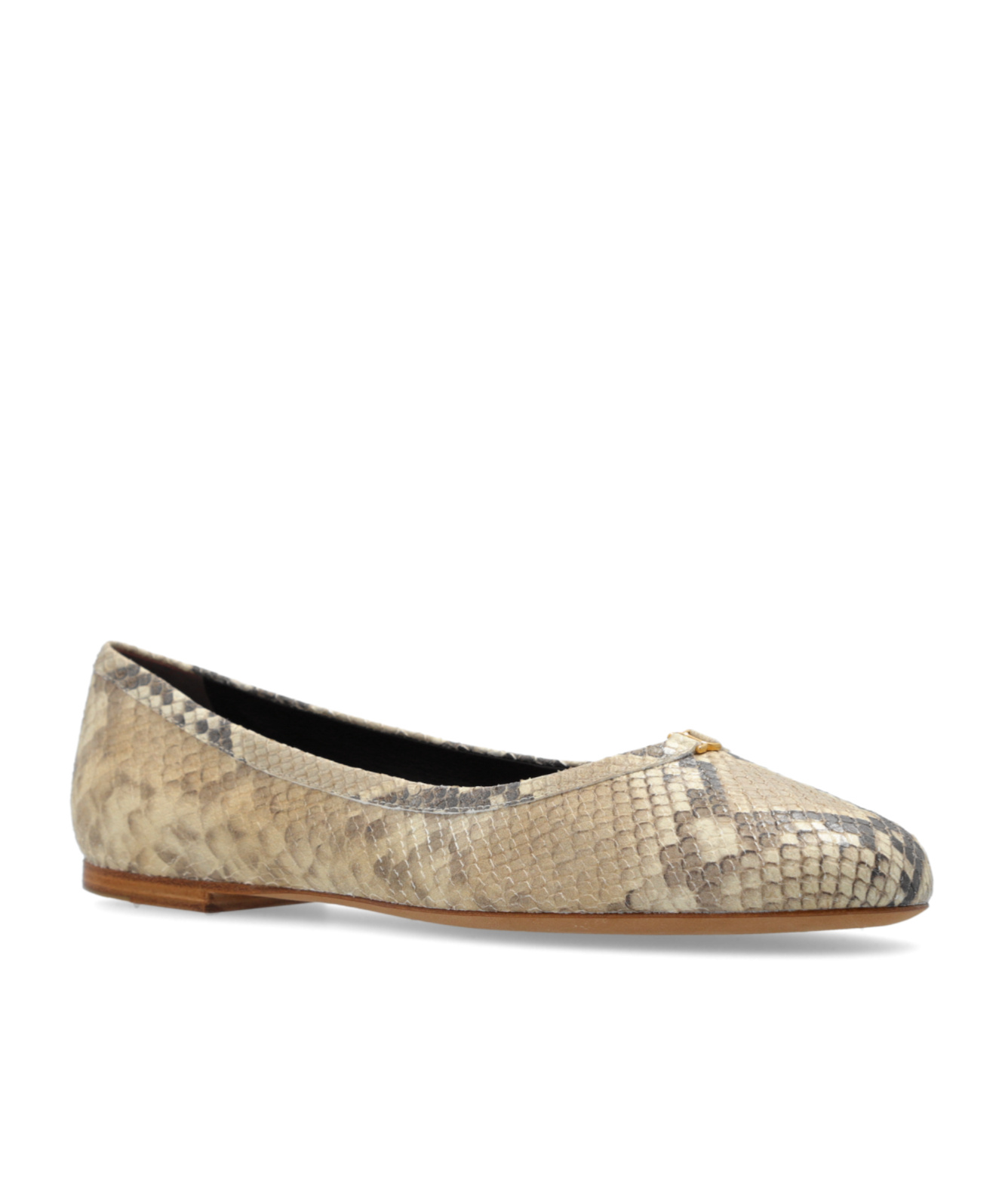 Shop Chloé Marcie Ballet Pumps In Nude