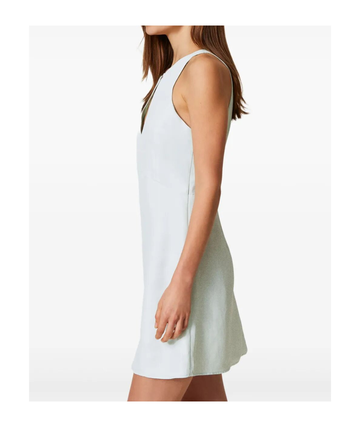 Shop Twinset Cut-out Detailing Dress