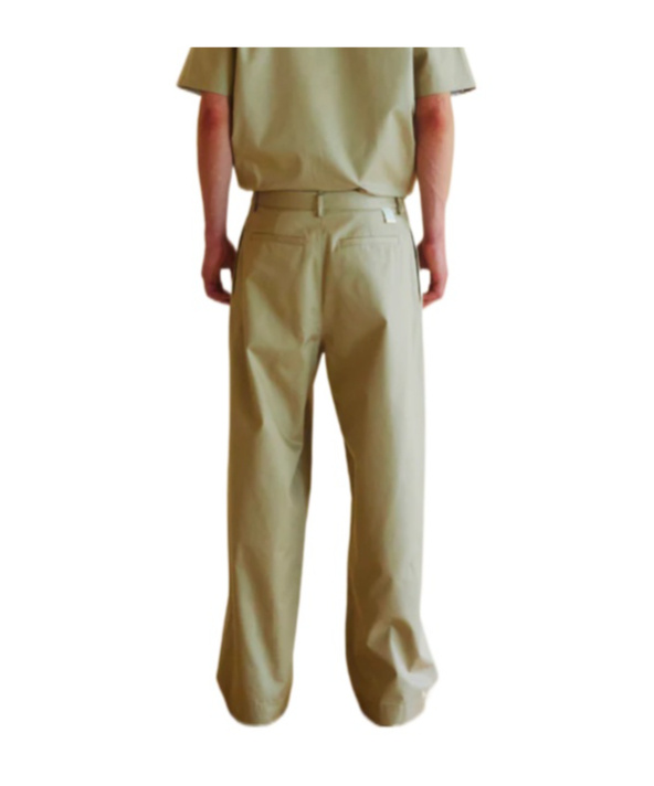 Darkpark Pleated Straight Trousers