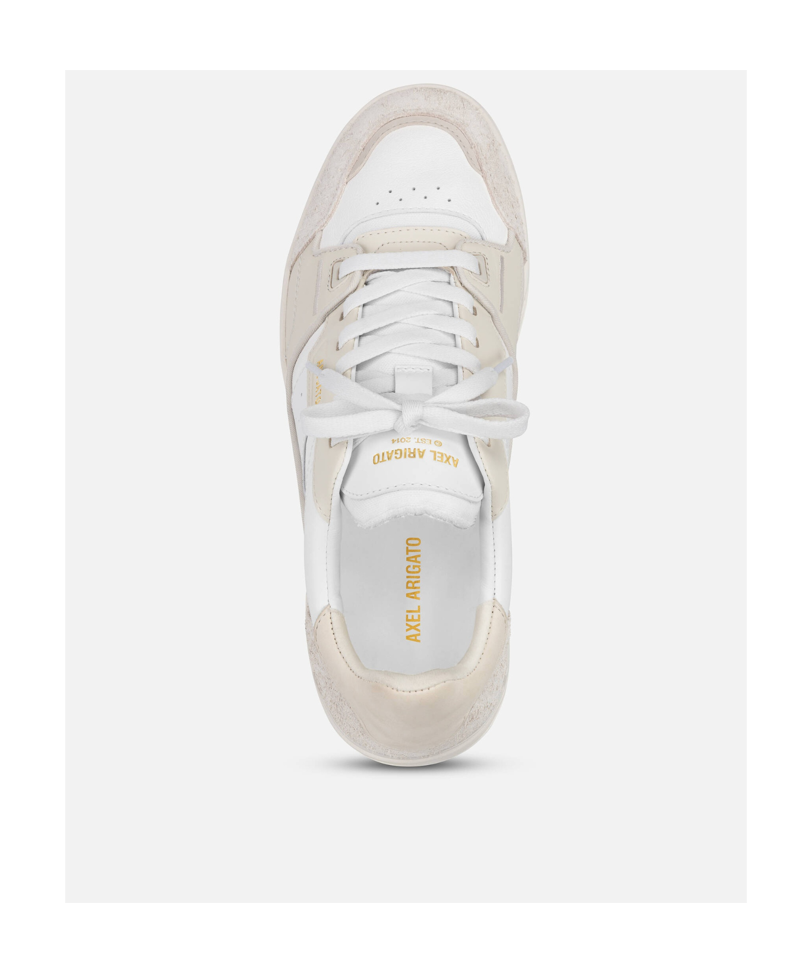 Axel Arigato Beige And White Clay Sneakers In White