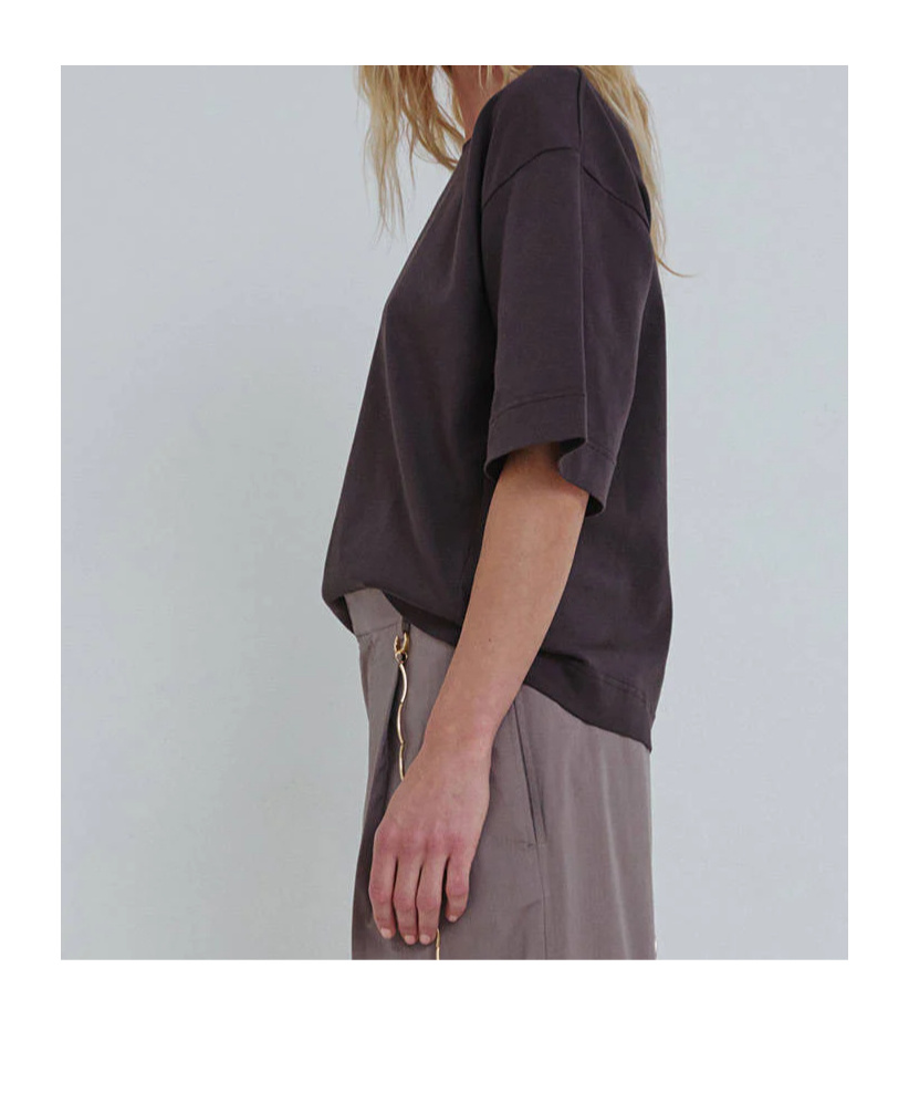 Darkpark Short Sleeved Tee In Black