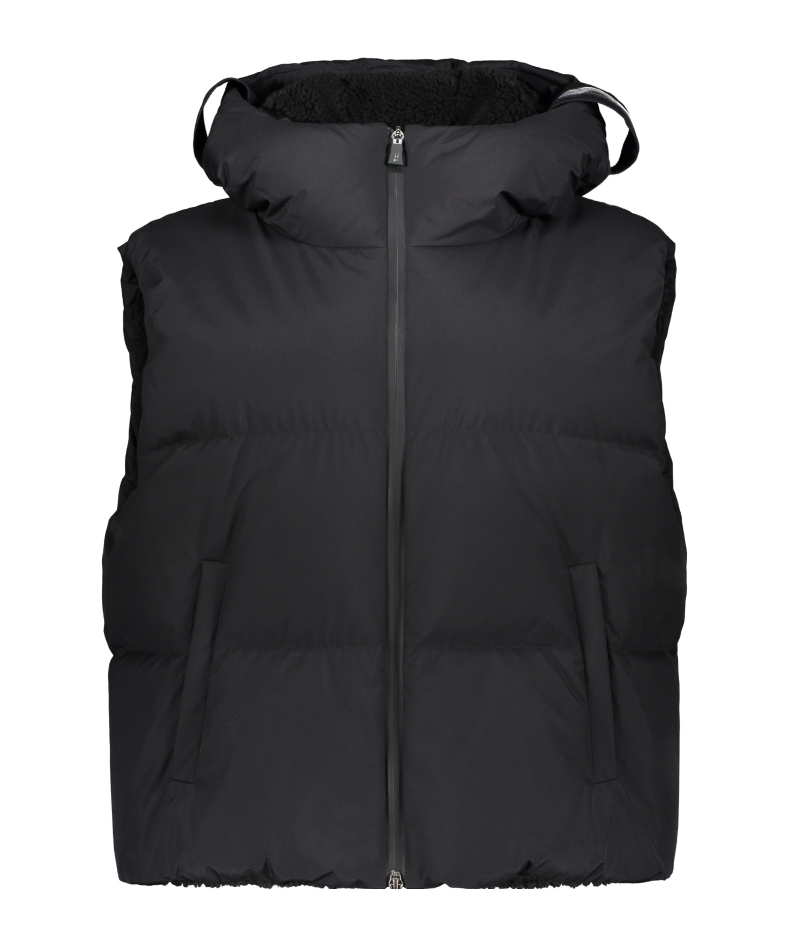Herno Hooded Down Jacket In Black