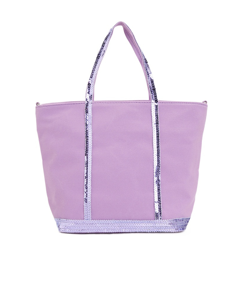 Vanessa Bruno Cabas Logo Tote In Purple