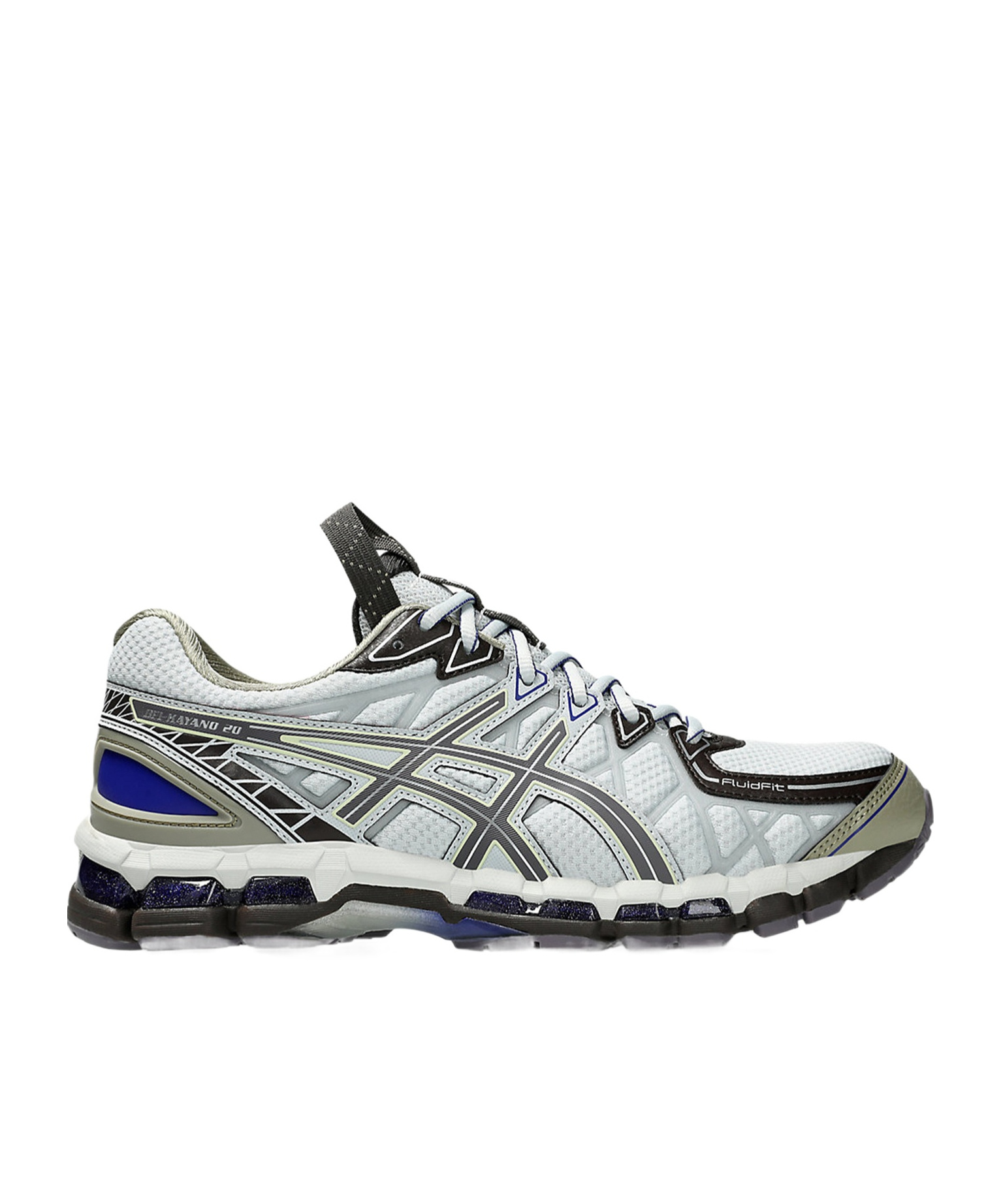 Asics Man Sneakers Light Grey Size 8.5 Textile Fibers In Black