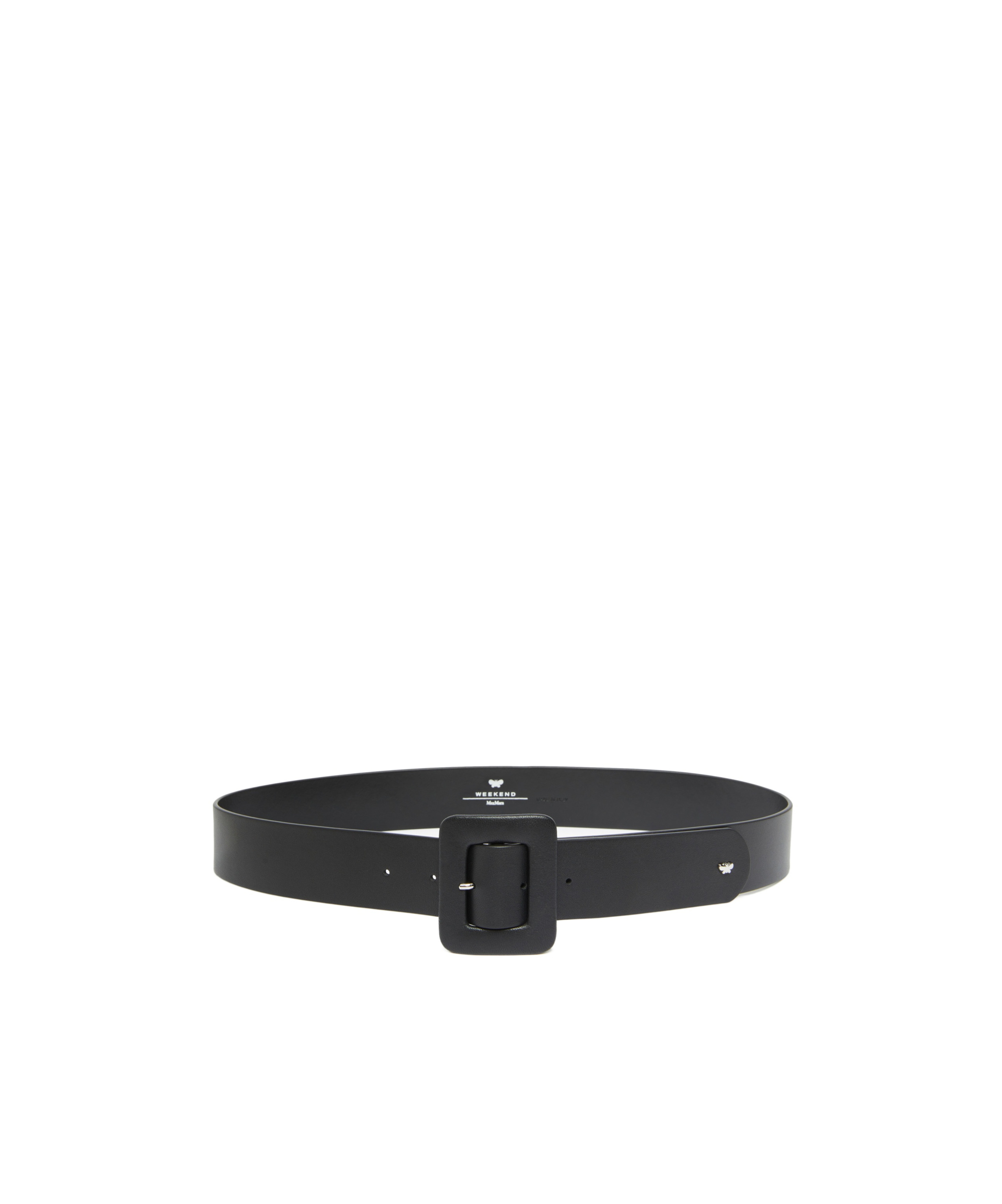 Weekend Max Mara Logo Belt In Black