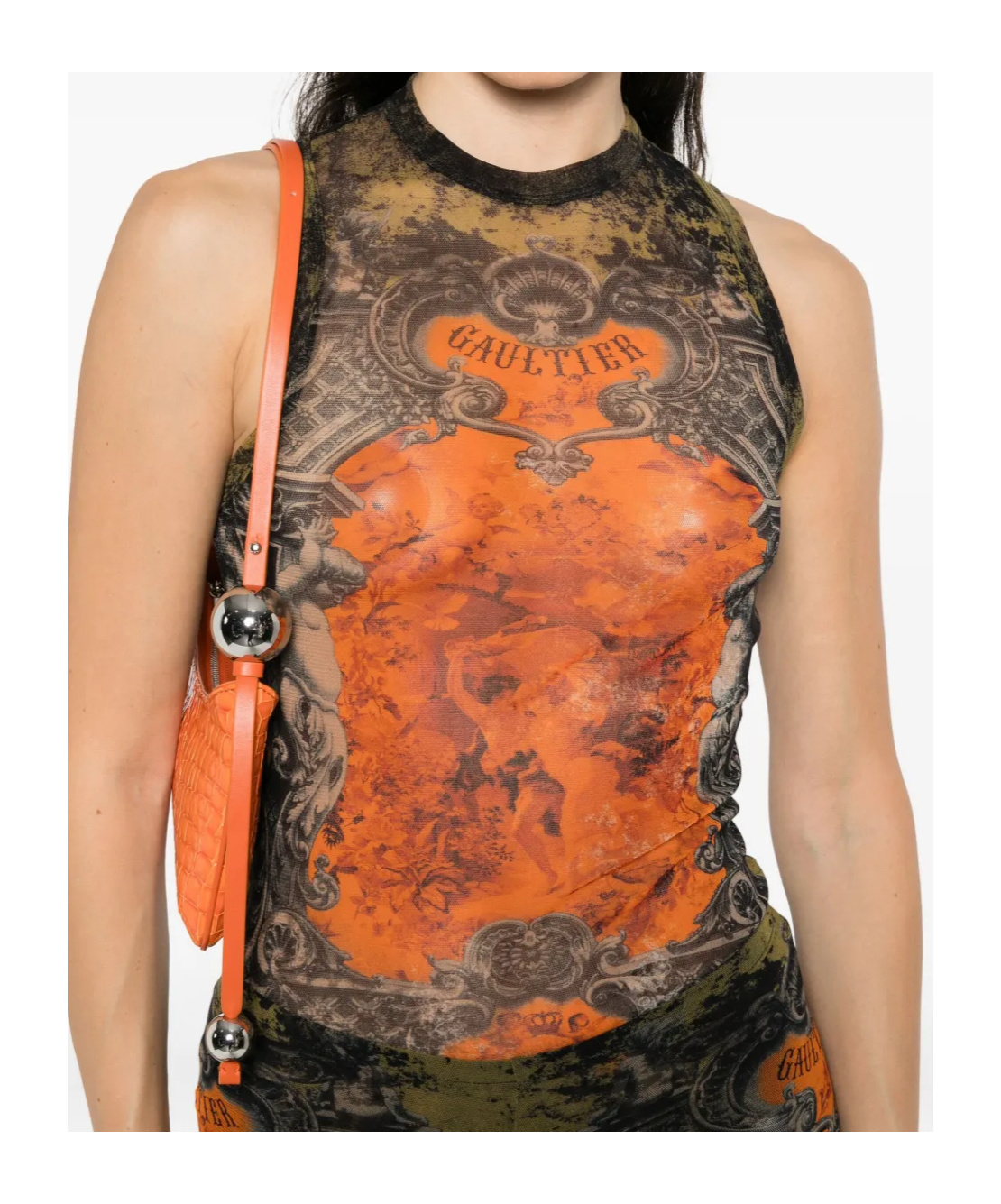 Jean Paul Gaultier The Khaki Médaillon Tank Top