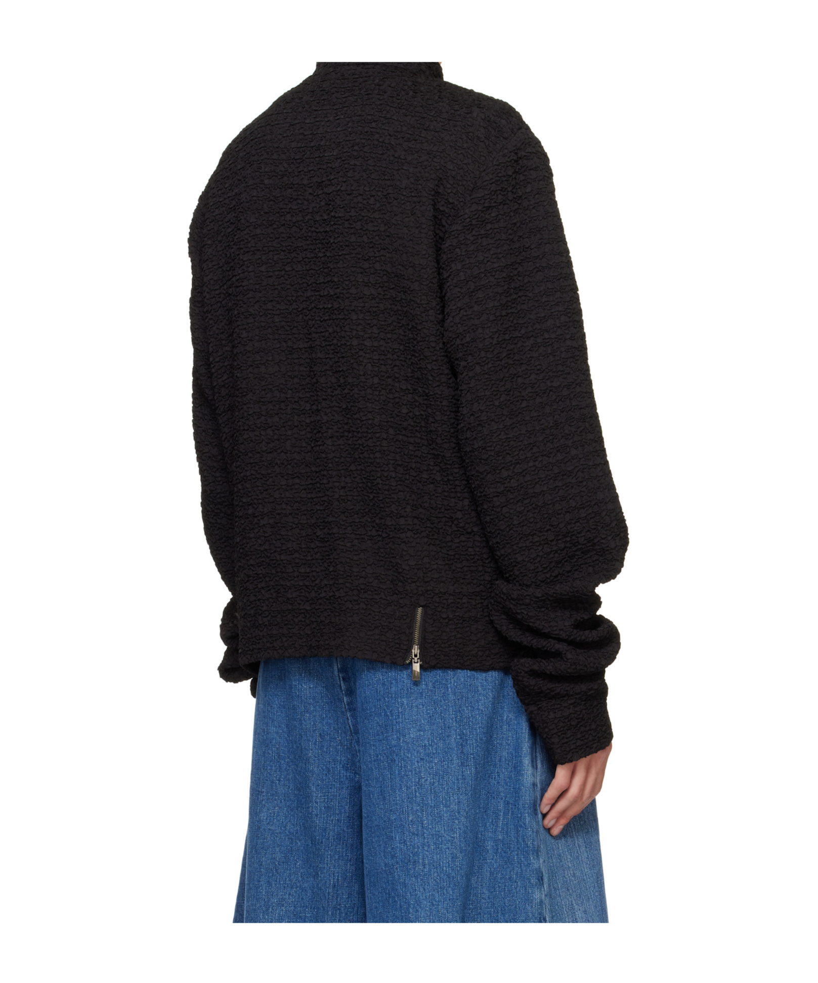 Ader Error Long-sleeved Casual Jacket In Black