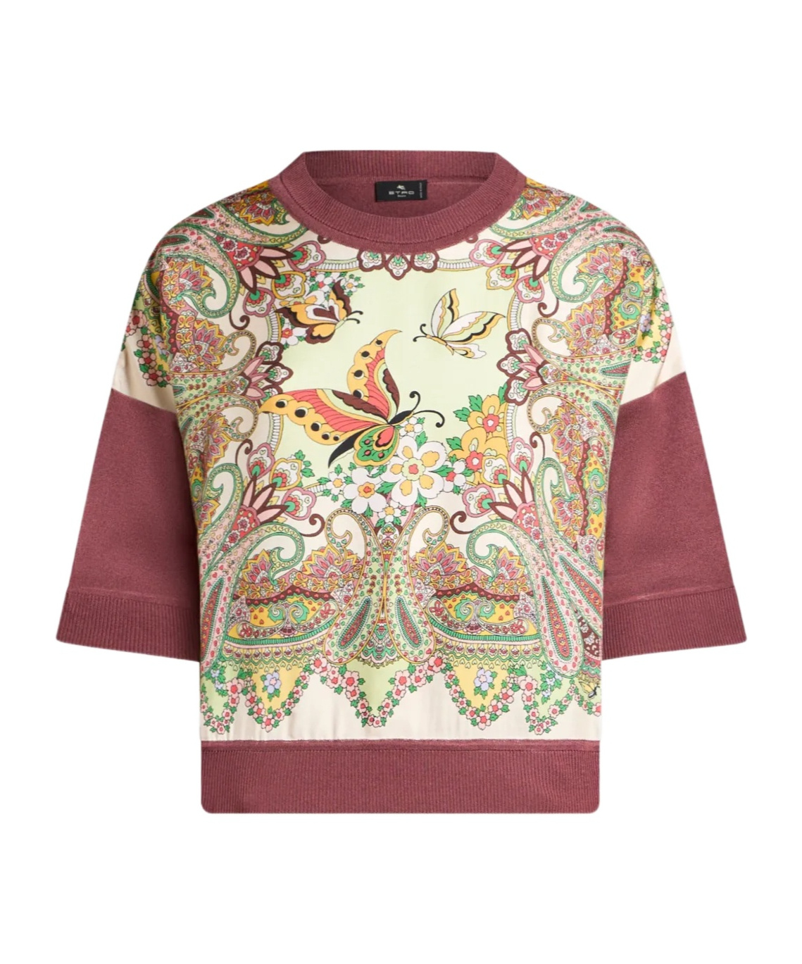 Shop Etro Knitted T-shirt