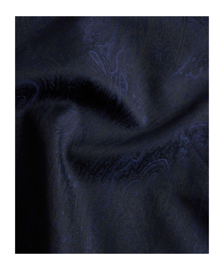 Etro Paisley Jacquard Shirt In Blue