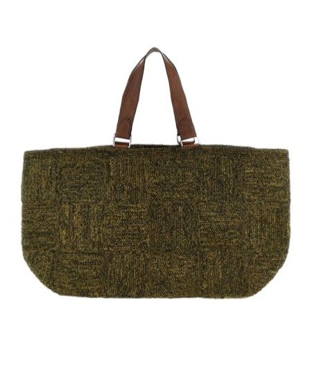 Ibeliv Double Handle Handbag In Green