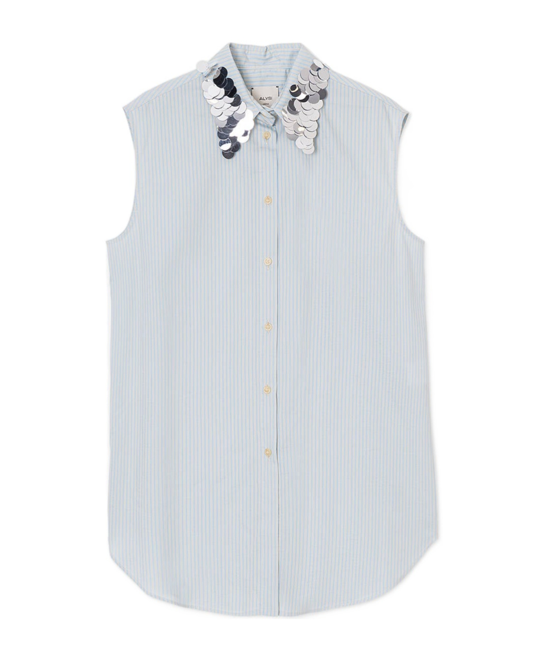 ALYSI STRIPED SHIRT 