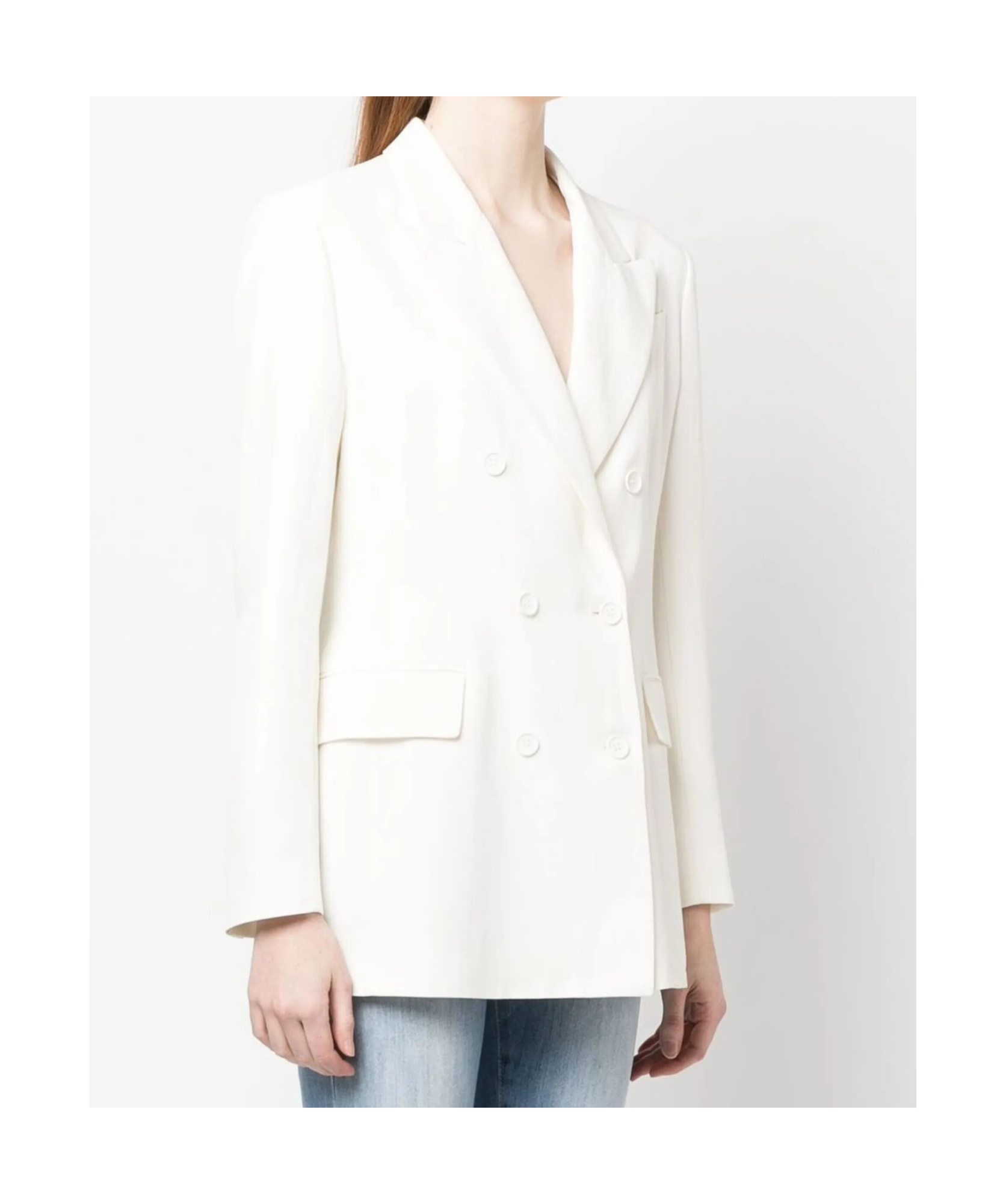 Shop P.a.r.o.s.h Double-breasted Blazer
