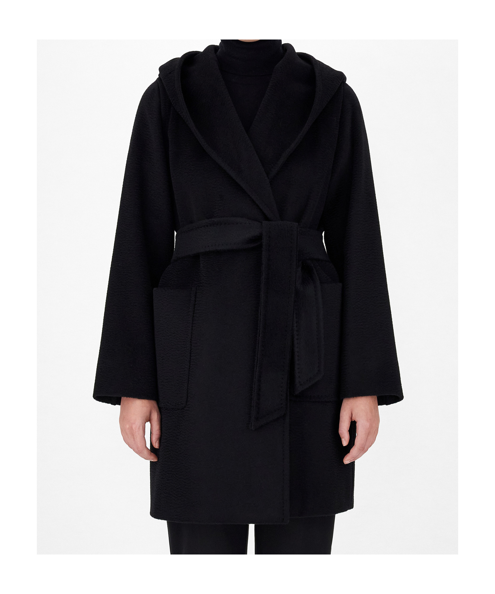 Max Mara Rialto Wool Robe Coat