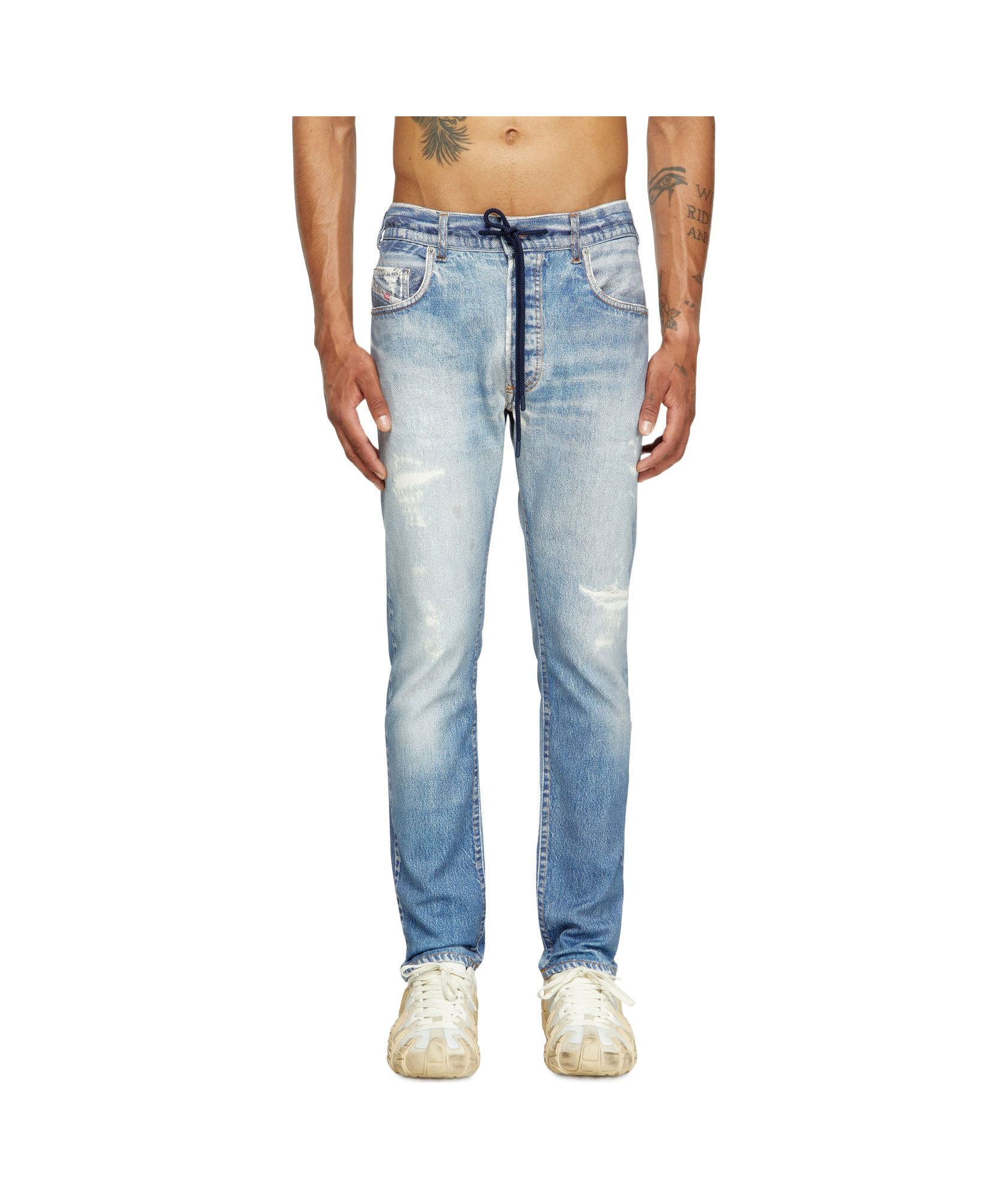 Diesel Regular 2030 D-krooley Joggjeans 068rx In Blue