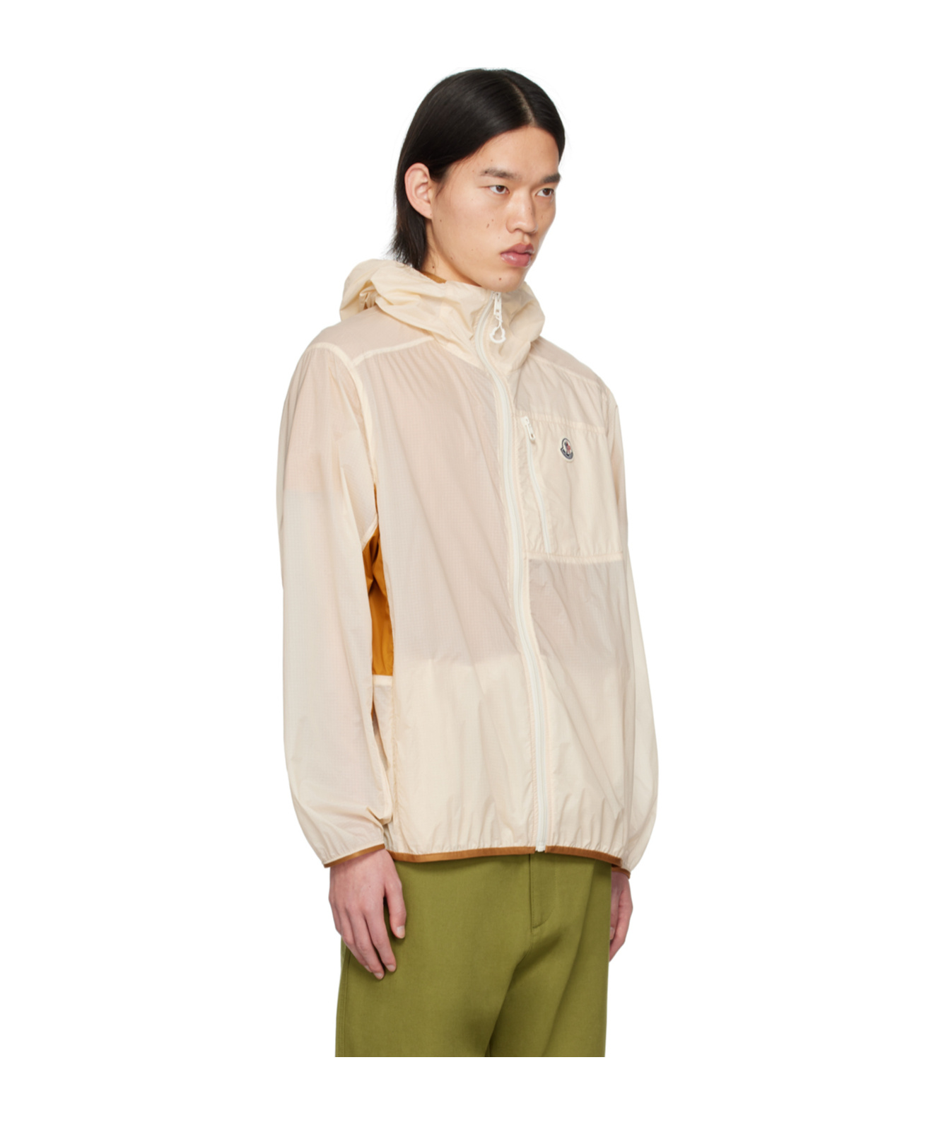Moncler Mendes Zipper Casual Jacket In White