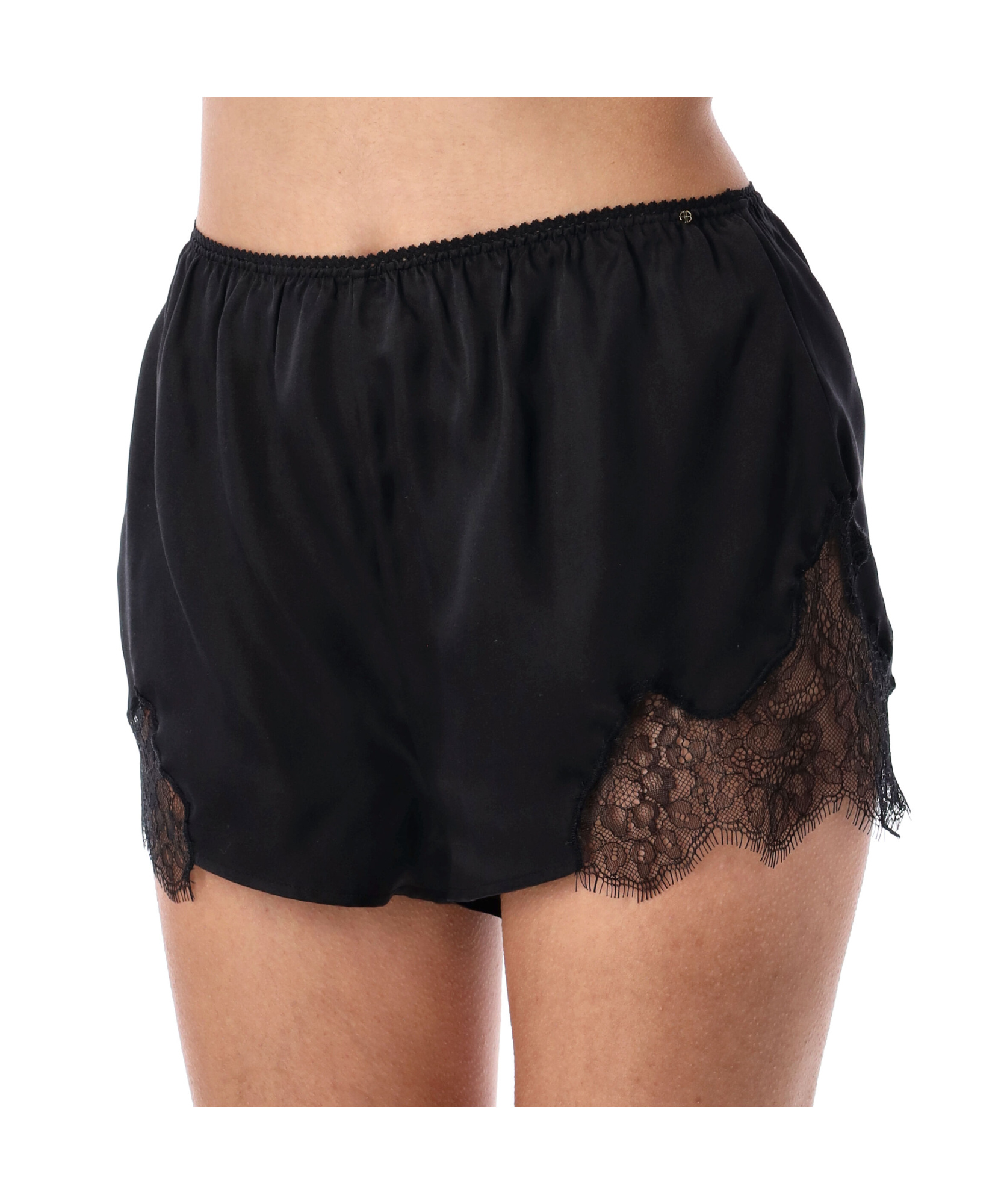 ANINE BING ELASTIC WAIST SHORTS
