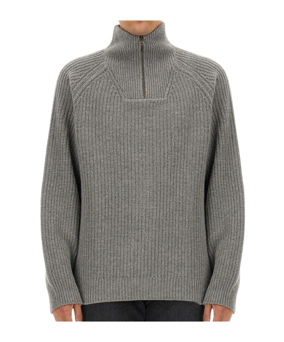 Carhartt Shirt With Zip. In Gray