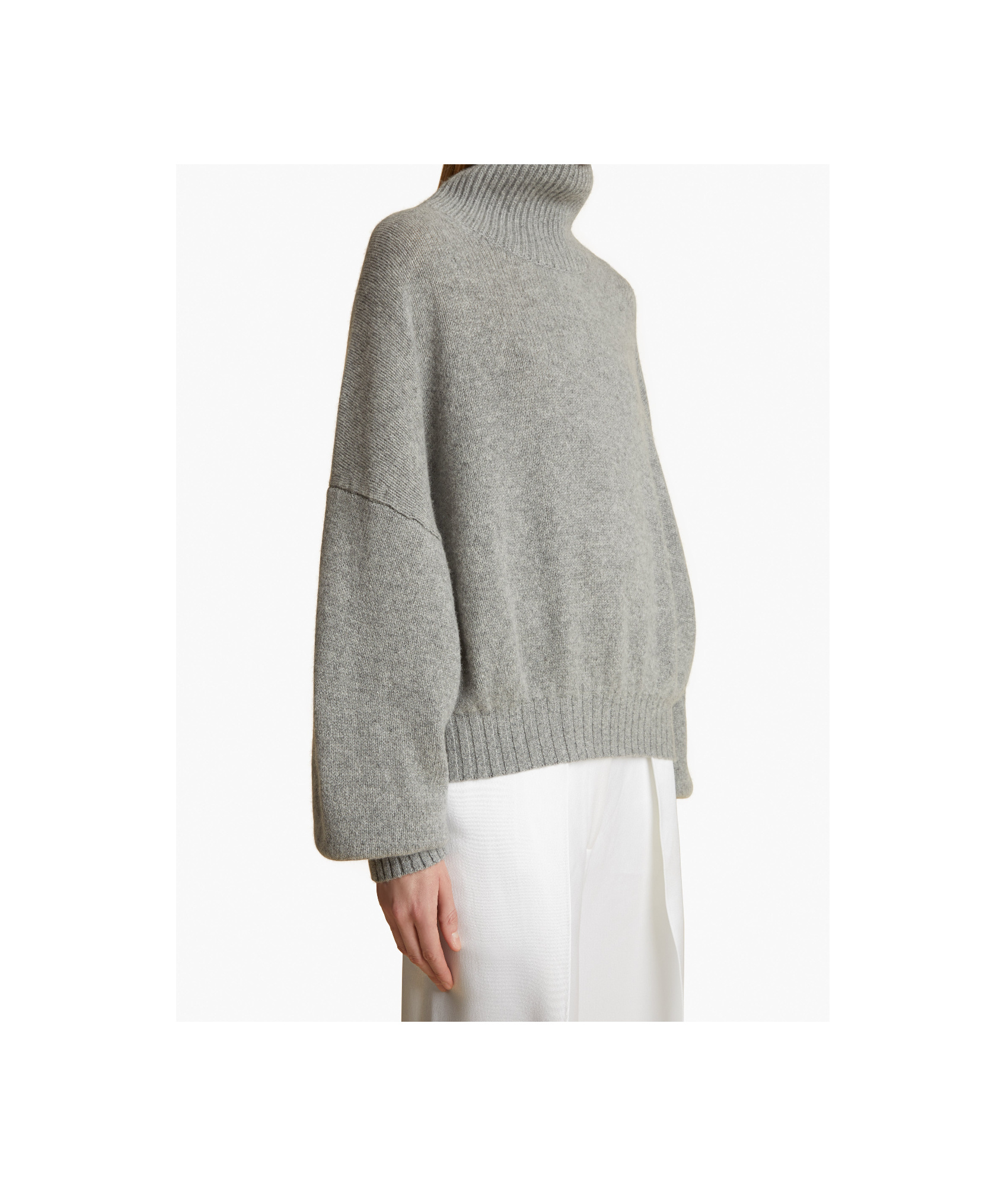 Khaite Morris Sweater In Gray