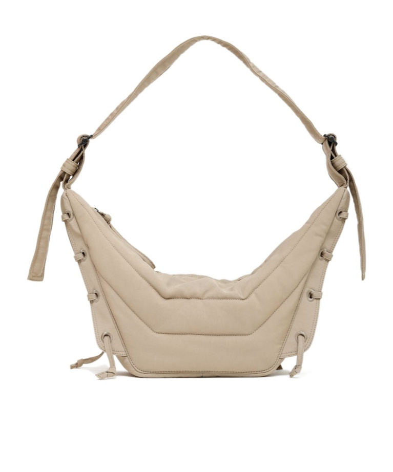Shop Lemaire Small Soft Game Bag In Nude