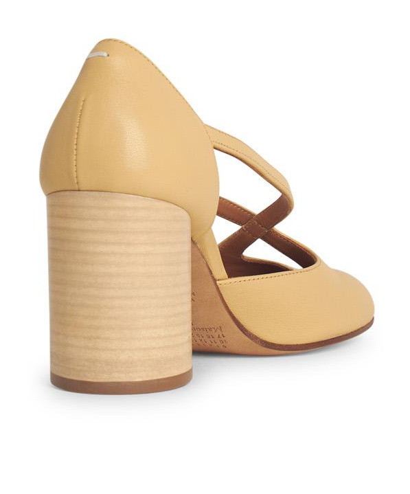 Maison Margiela Tabi Strappy Block-heel Pumps