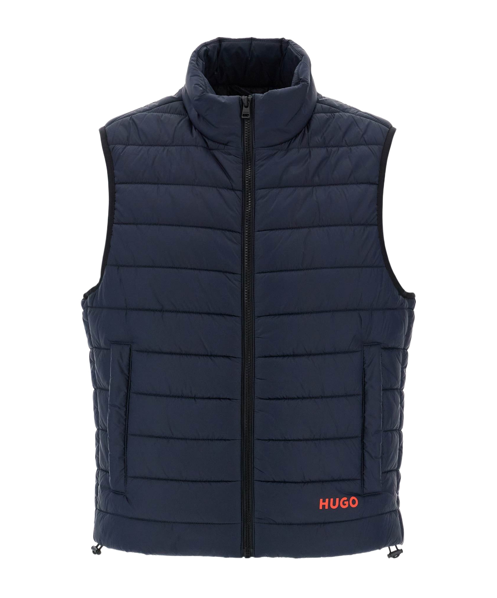 Shop Hugo Boss Brentino Zipped Gilet In Blue