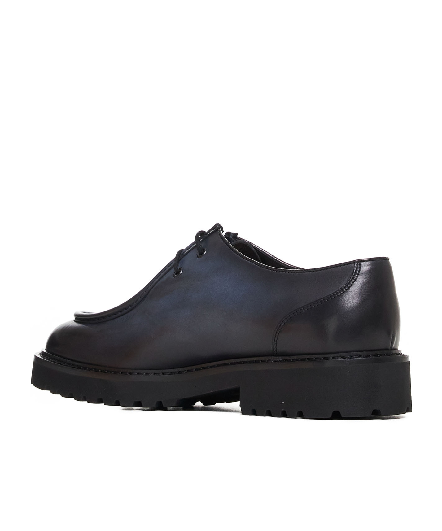 Doucal's Lacing Casual Shoes In Black