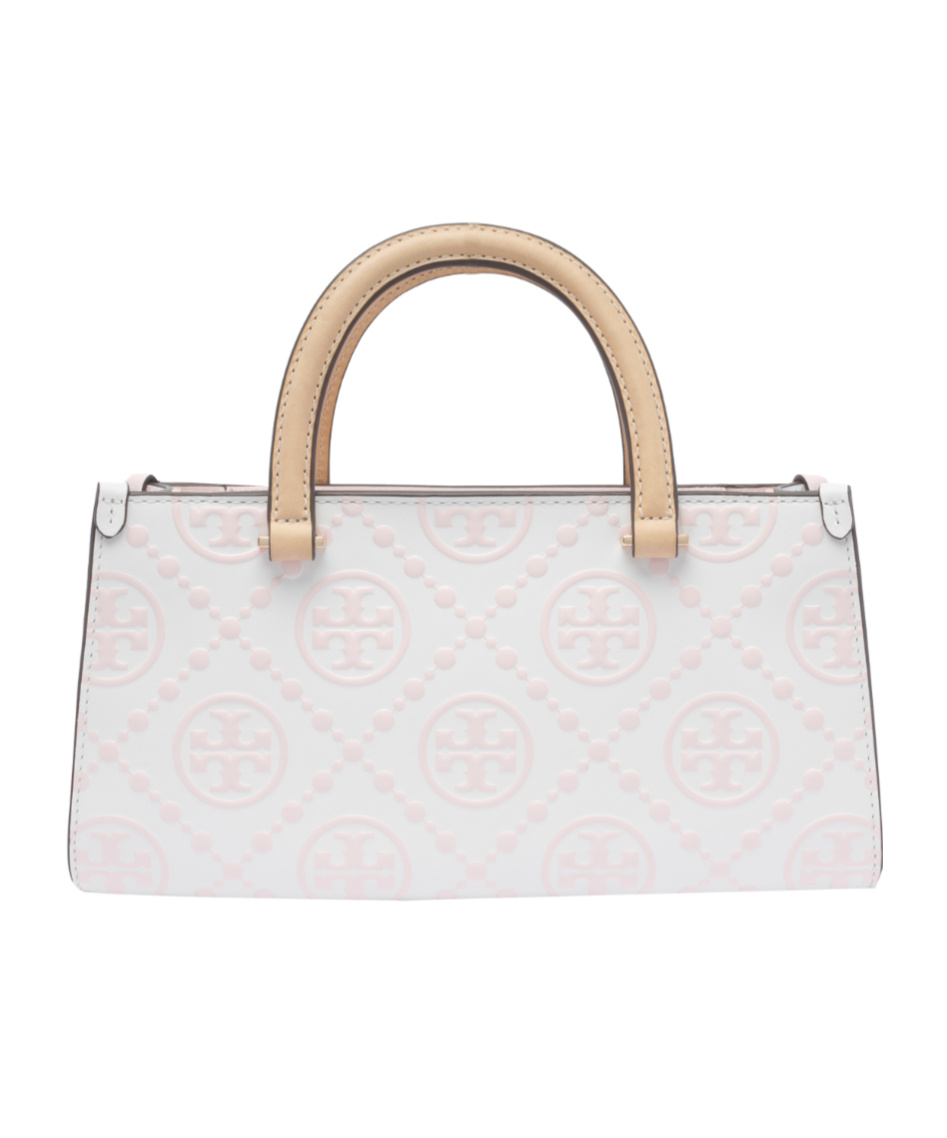 TORY BURCH T MONOGRAM-EMBOSSED E/W TOTE BAG