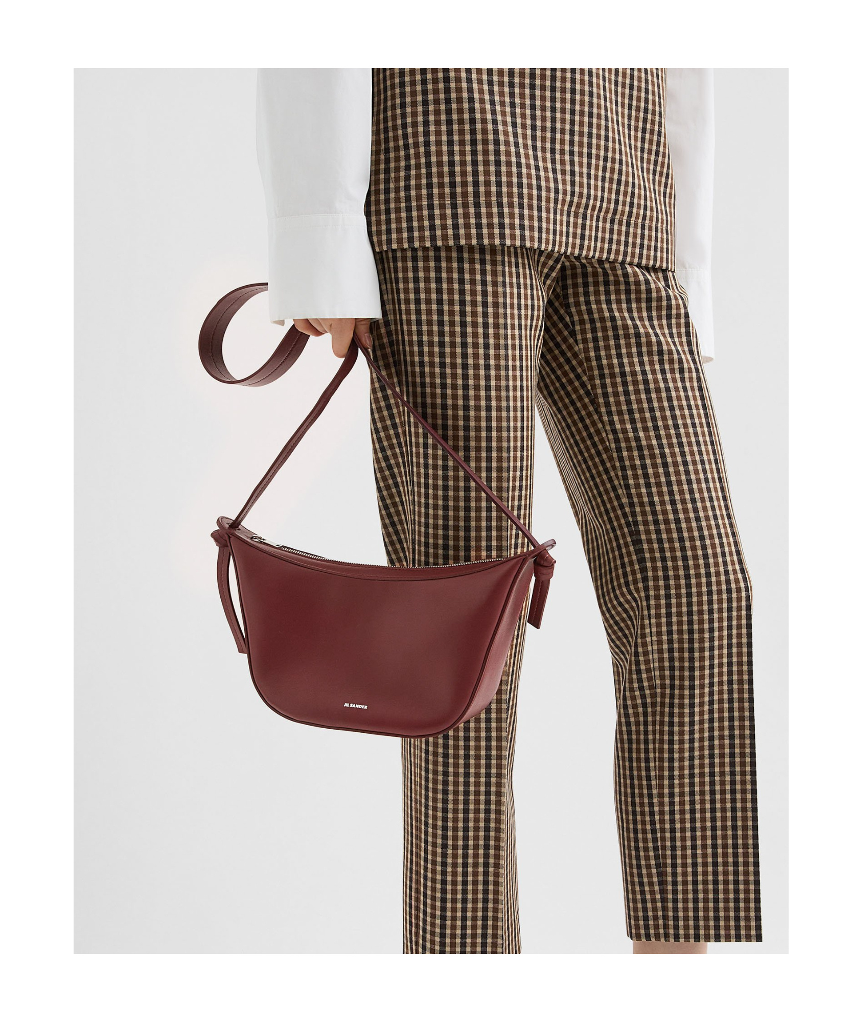 Jil Sander Red Knot Small Shoulder Bag