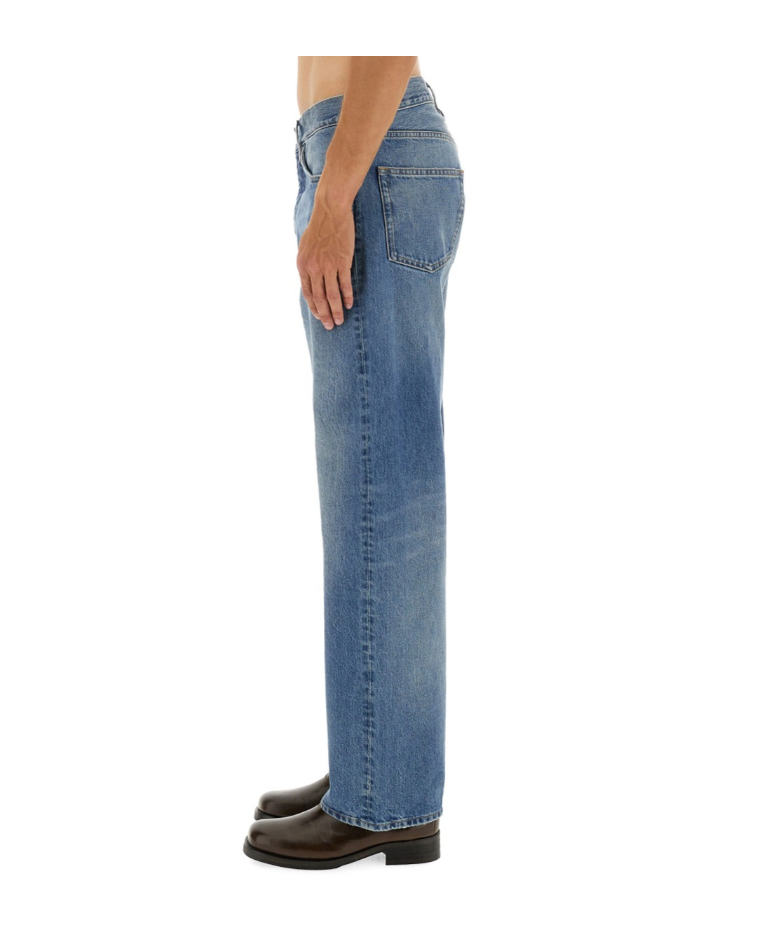 Sunflower Belt Loop Jeans In Blue