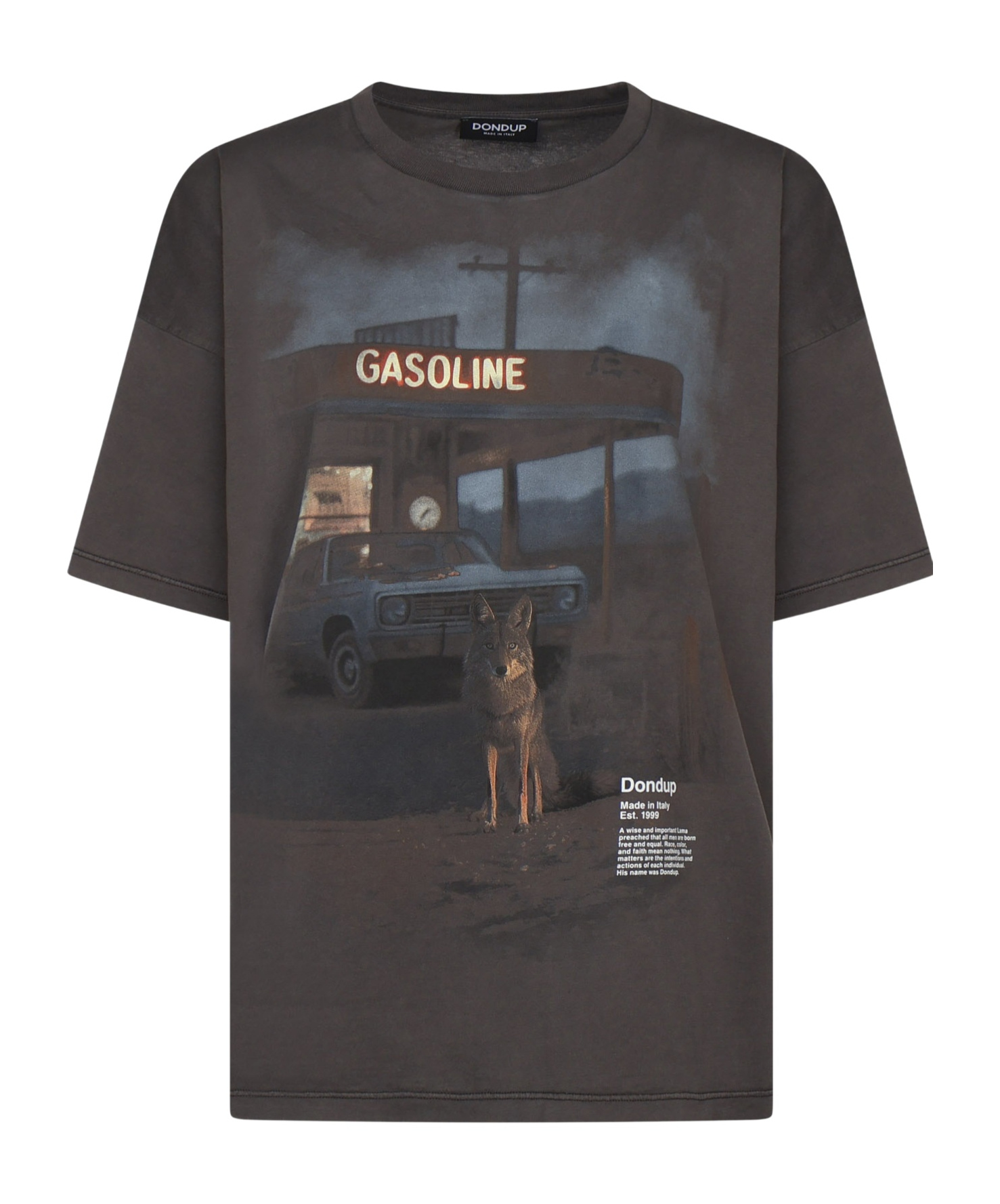 Dondup T-shirts And Polos Black In Black