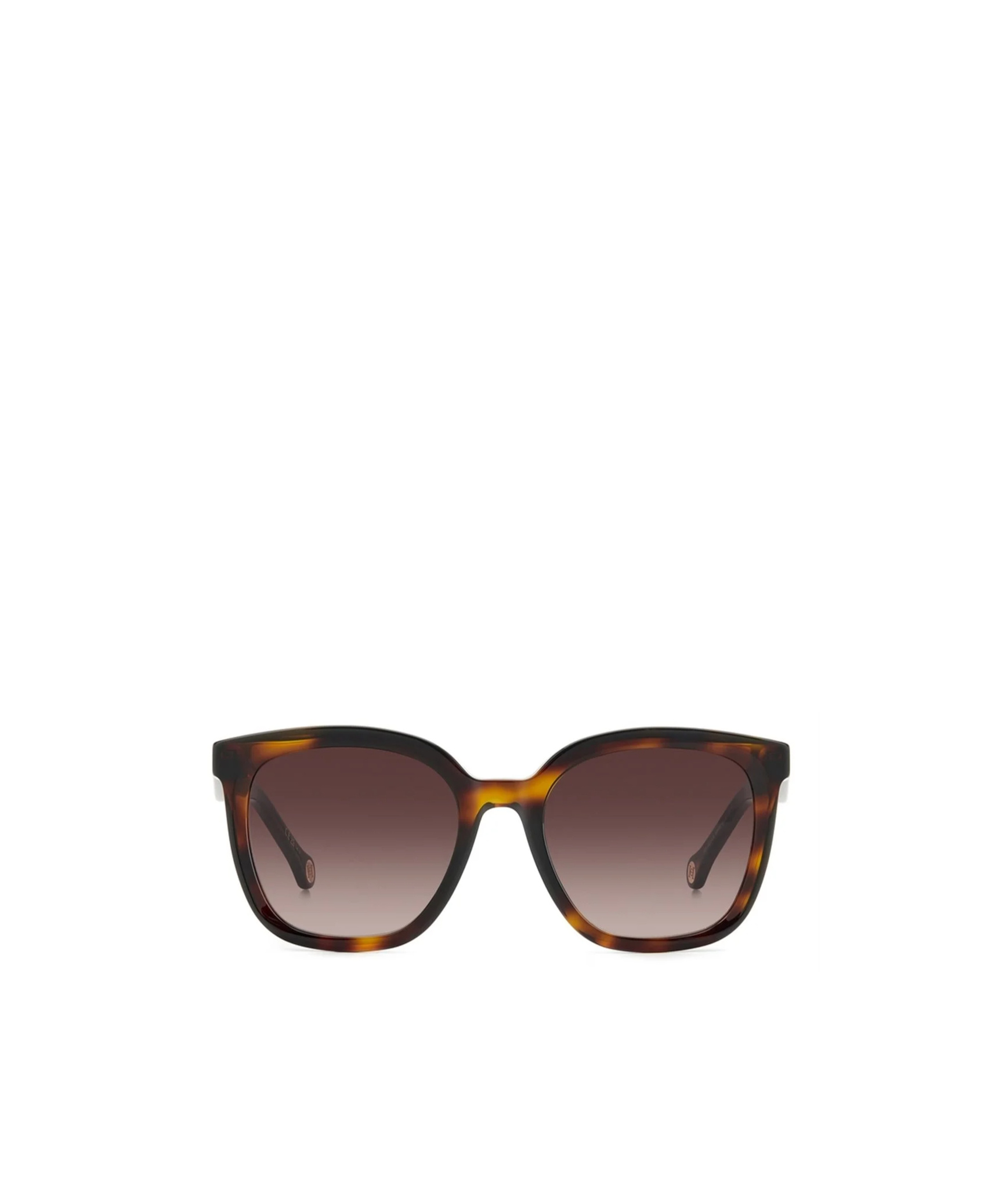 Carolina Herrera Her 0225 Wayfarer-frame Sunglasses In Brown