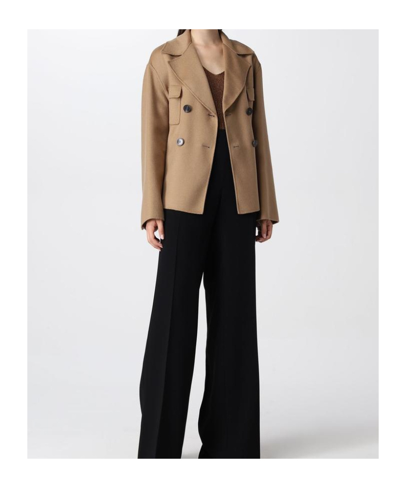 MAX MARA DOUBLE-BREASTED WOOL JACKET