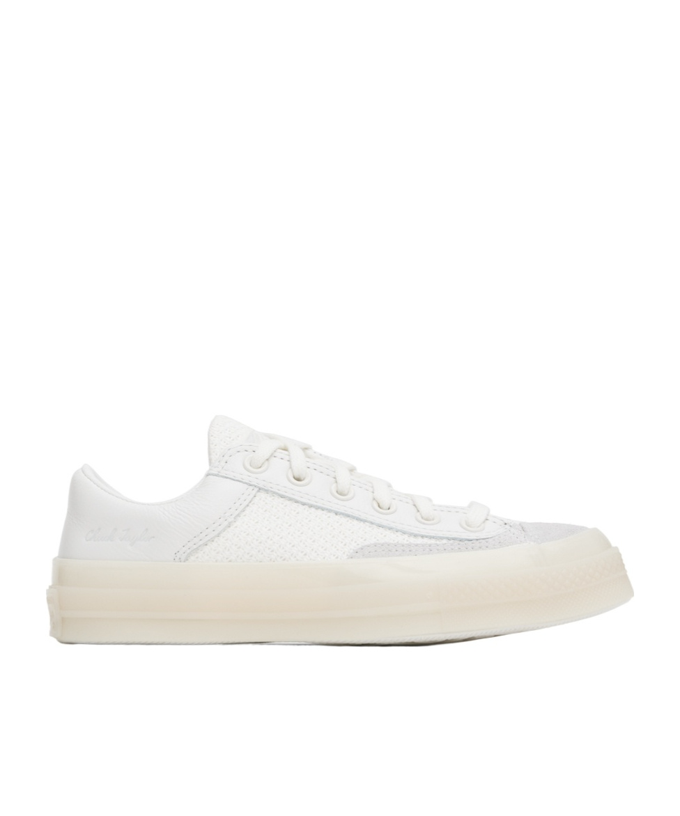 Converse Lace-up Low-cut Casual Shoes In White