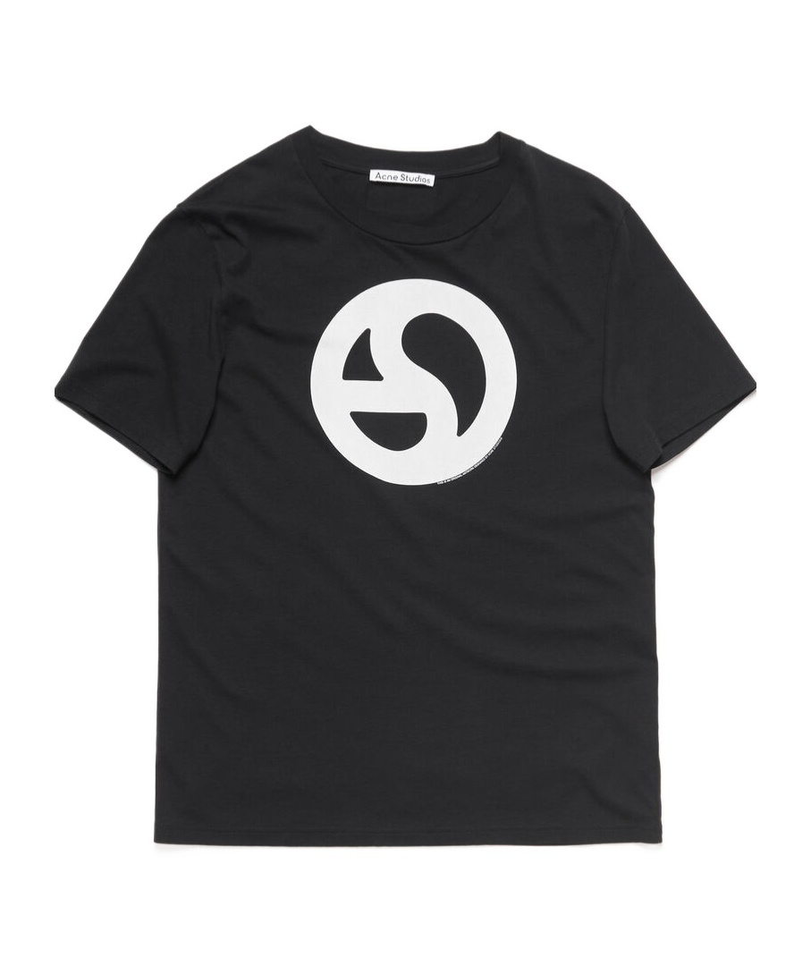 Acne Studios Everest Logogram T-shirt In Black