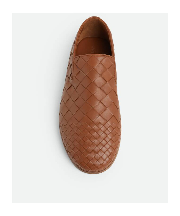 Bottega Veneta Round-head Casual Shoes In Brown