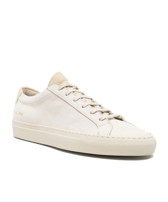Common Projects Lace-up Sneakers In White