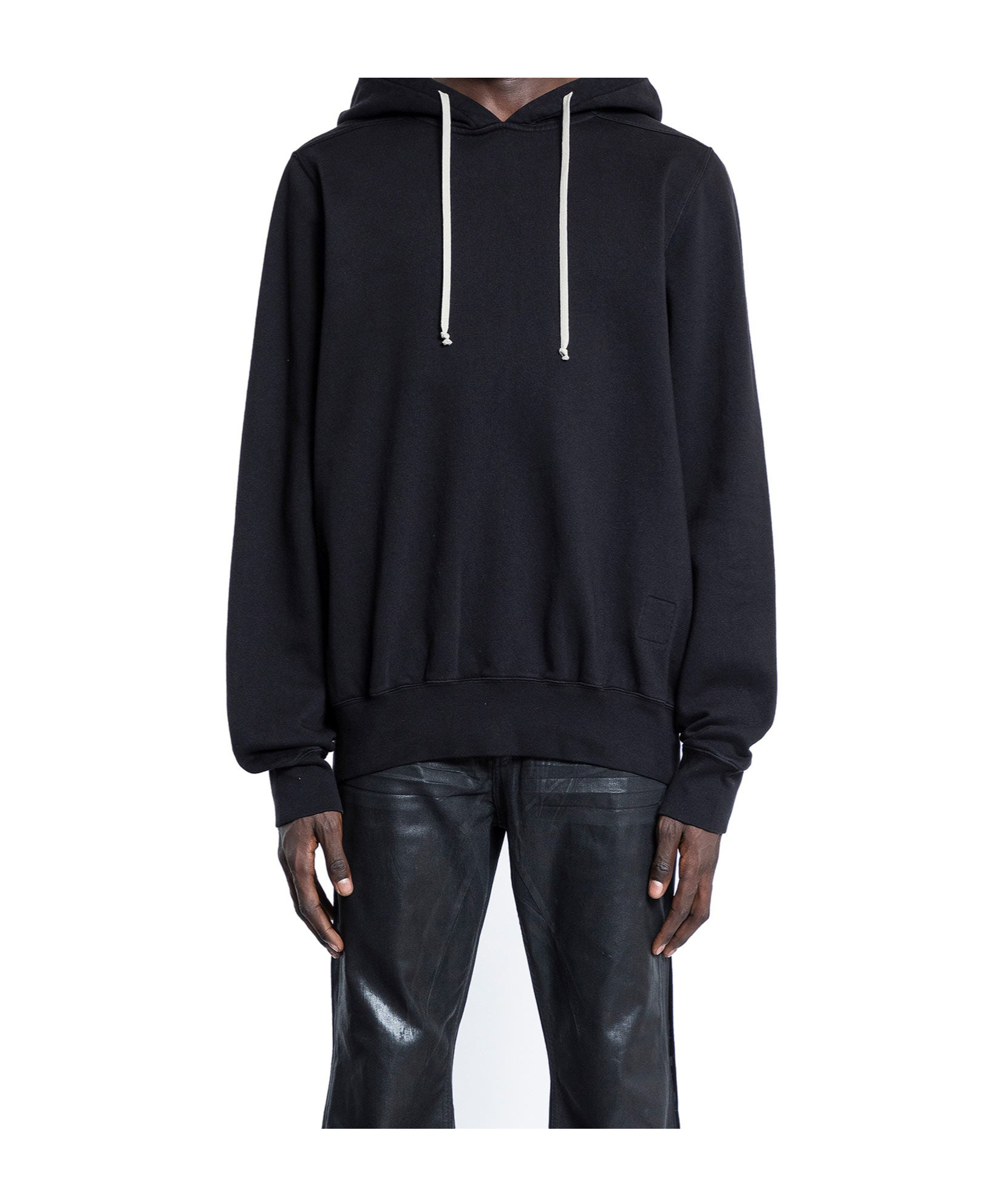 Rick Owens Drkshdw Long Sleeve Sweatshirt In Black