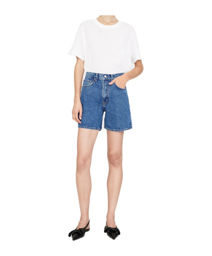 ANINE BING KAT DENIM SHORTS