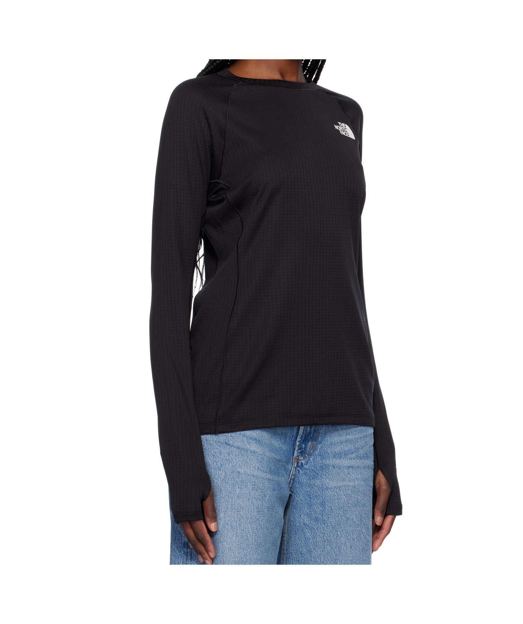 The North Face Women's Summit Pro 120 Long-sleeve Baselayer In Black