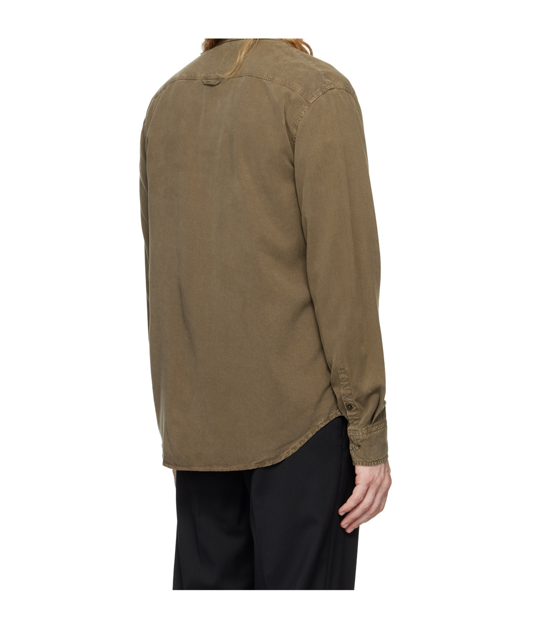 Filippa K Khaki Zachary Shirt In Green