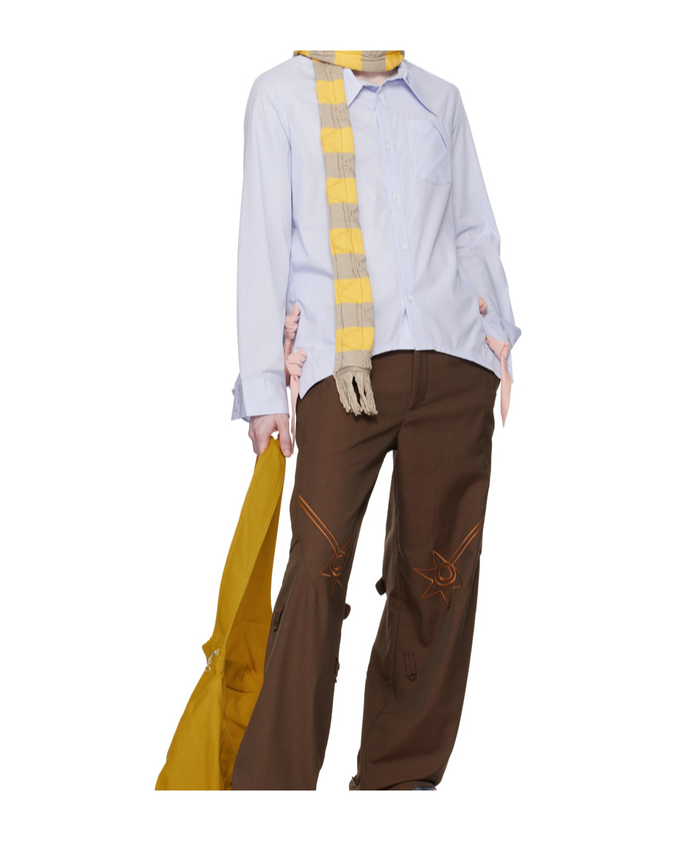 Kiko Kostadinov Lapel Shirt In White