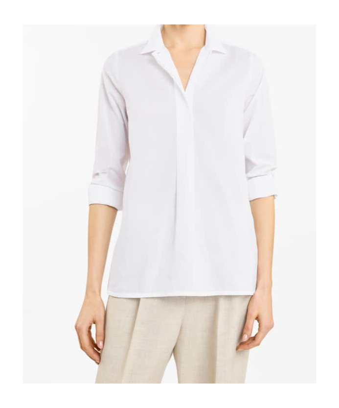 Fay Cotton Shirt In White